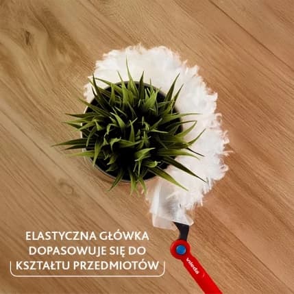 Miotełka do kurzu z długą rączką + 1 wkład Vileda Flex & Catch