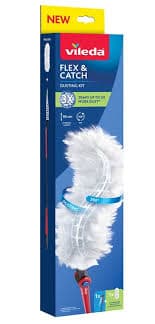 Miotełka do kurzu z długą rączką + 1 wkład Vileda Flex & Catch