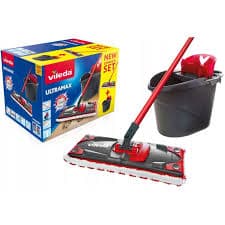 Mop płaski Ultramax BOX wiadro Vileda
